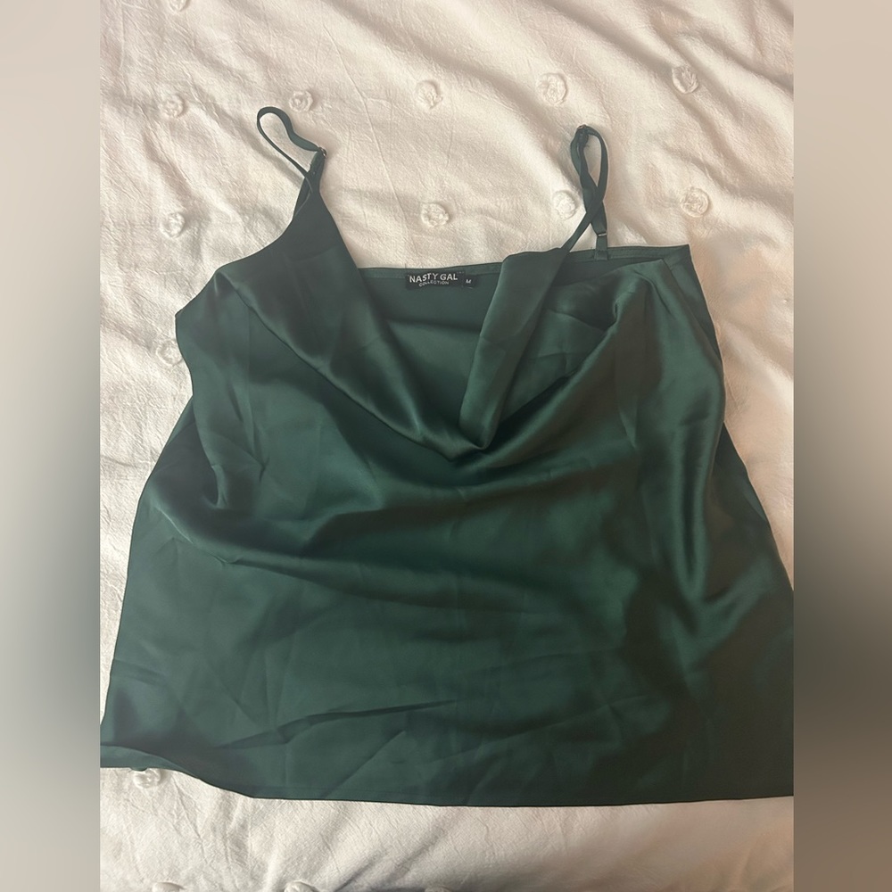 Green beautiful blouse